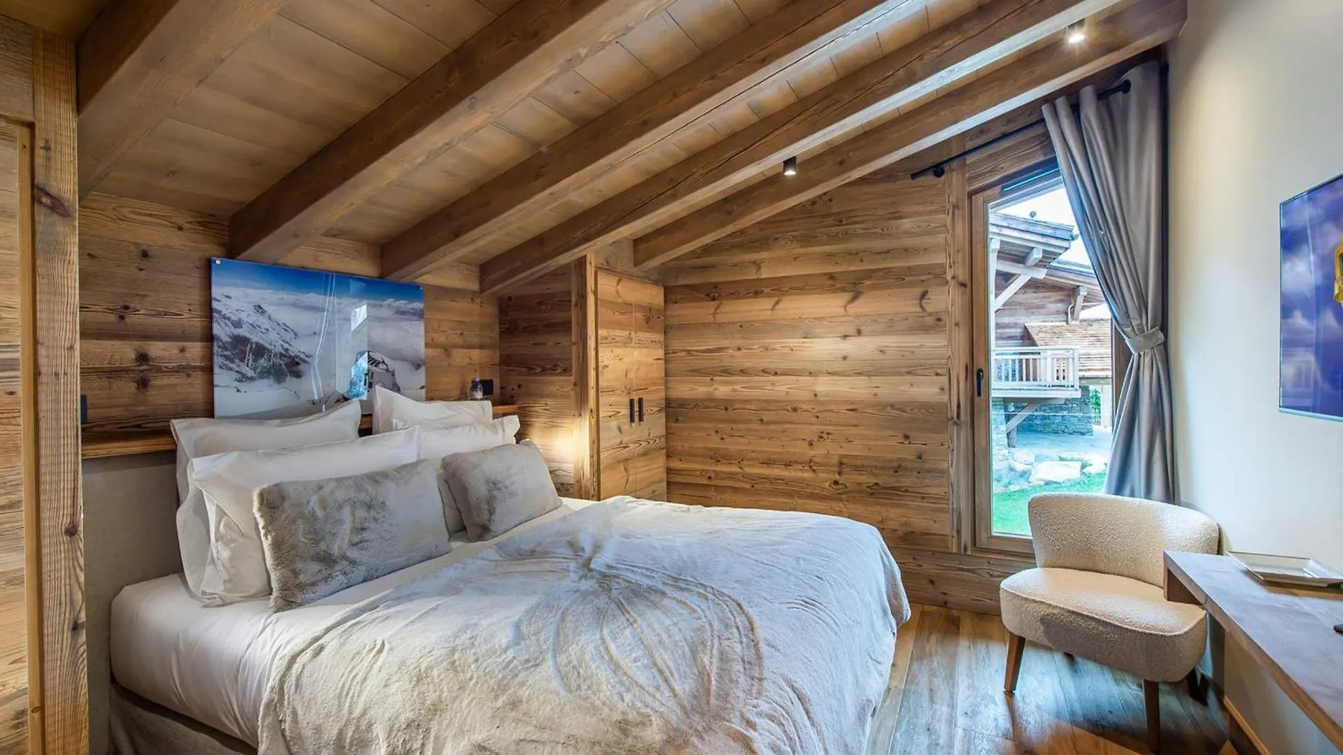 Chalet Moderne Avec Piscine Interieure Et Hammam - Fr-1-569-76 Megève